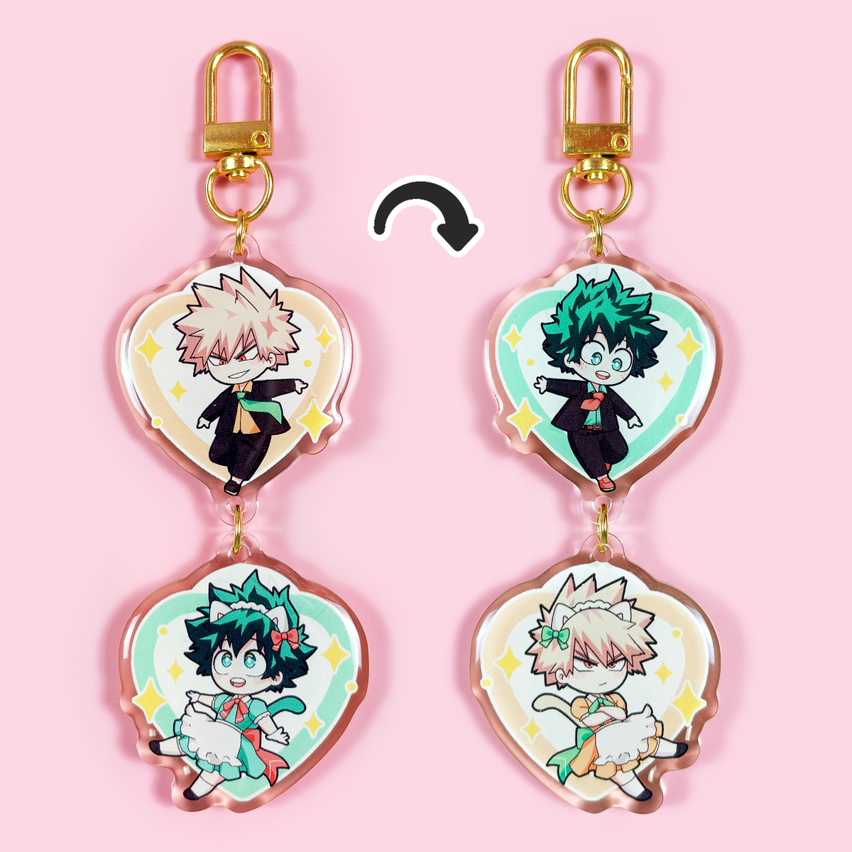 BKDK Reversible Charm (Switch It Up)