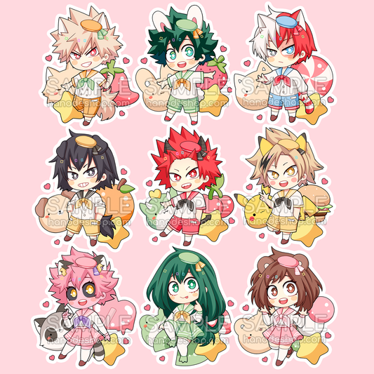 MHA Sailor Stickers